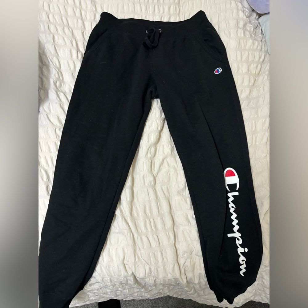 Black Champion Joggers